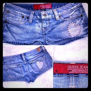 <3 Denim Daisy Dukes | Guess